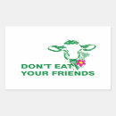 Buscar sano rectangulares pegatinas Vegetariano