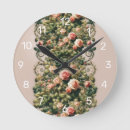 Buscar rosas relojes de pared Jardín