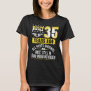 Buscar cumpleaños 35 camisetas Edad