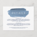 Buscar lago 11x14 invitaciones Azul