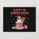 Buscar chimenea postales Santa claus
