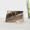 Buscar clarinete tarjetas Leña