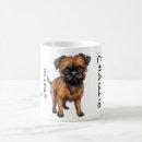 Buscar griffon de bruselas tazas botellas Cachorro