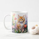 Buscar gatito adorable tazas Acuarela