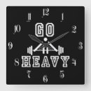 Buscar el bodybuilding relojes de pared Fitness