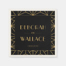 Buscar art deco servilletas Elegante