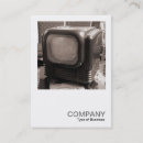 Buscar tv tarjetas de visita Negocio