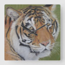 Buscar animales salvajes relojes de pared General y unisex