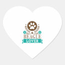 Buscar animal lover corazon pegatinas Cachorro