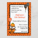 Buscar barato invitaciones de halloween Negro