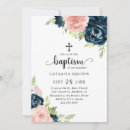 Buscar rústico invitaciones para bautizos Floral