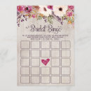 Buscar bingo nupcial invitaciones Floral
