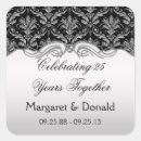 Buscar 25 años pegatinas Negro