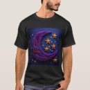 Buscar luna creciente camisetas Abstracto