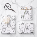Buscar skater papel de regalo Cráneo