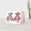 Buscar nacimiento gemelo tarjetas Recién nacido