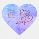 Buscar corazones entrelazados pegatinas Elegante