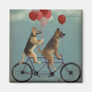 Buscar bicicleta imanes Perros en bicicleta