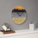 Buscar reflejo relojes de pared Lago