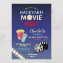 Buscar popcorn invitaciones Noche de cine