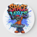 Buscar ciencia ficción relojes de pared Para niños
