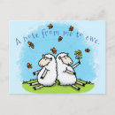 Buscar ovejas lindas postales Para ella