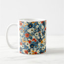 Buscar flores rojas y amarillas tazas Para ella
