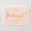 Buscar bridesmaid invitaciones Para ella