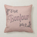 Buscar vintage parís cojines Bonjour