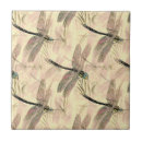 Buscar libélula del vintage azulejos Insecto