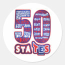 Buscar states redondas pegatinas Usa