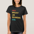 Buscar técnico de laboratorio camisetas Biología