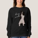 Buscar perro blanco sudaderas Negro