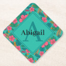 Buscar hibisco posavasos Monograma