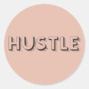 Buscar hustle pegatinas Tipografía