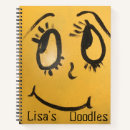 Buscar cara feliz libretas Sonriente