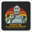Buscar robot retro pegatinas Robótica