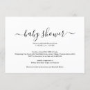 Buscar fiesta de bienvenida al invitaciones embarazada bebe Blanco y negro