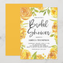Buscar flores amarillas invitaciones Ducha de novia