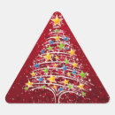 Buscar de navidad triangulares pegatinas Vacaciones