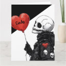 Buscar espeluznante tarjetas Calavera