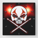 Buscar heavy relojes de pared Skull
