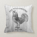 Buscar gallo del vintage cojines País