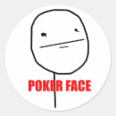 Buscar póker pegatinas Cara de póker