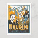 Buscar houdini postales Vintage