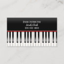 Buscar teclado musical tarjetas de visita 1 ᵉʳ comedia