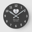Buscar foto blanco y negro relojes de pared General y unisex