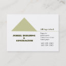 Buscar construcción comercial tarjetas de visita Casa