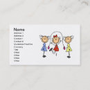 Buscar figuras tarjetas de visita Figuras del palillo