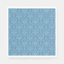 Buscar damasco azul servilletas Turquesa